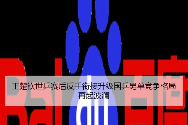 王楚钦世乒赛后反手衔接升级国乒男单竞争格局再起波澜